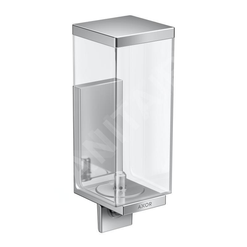 Axor Universal Rectangular - Distributeur de savon avec support, chrome 42610000