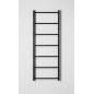 Sapho Équipement de salle de bain - Porte-serviettes, largeur 500 mm, noir mat SH500B