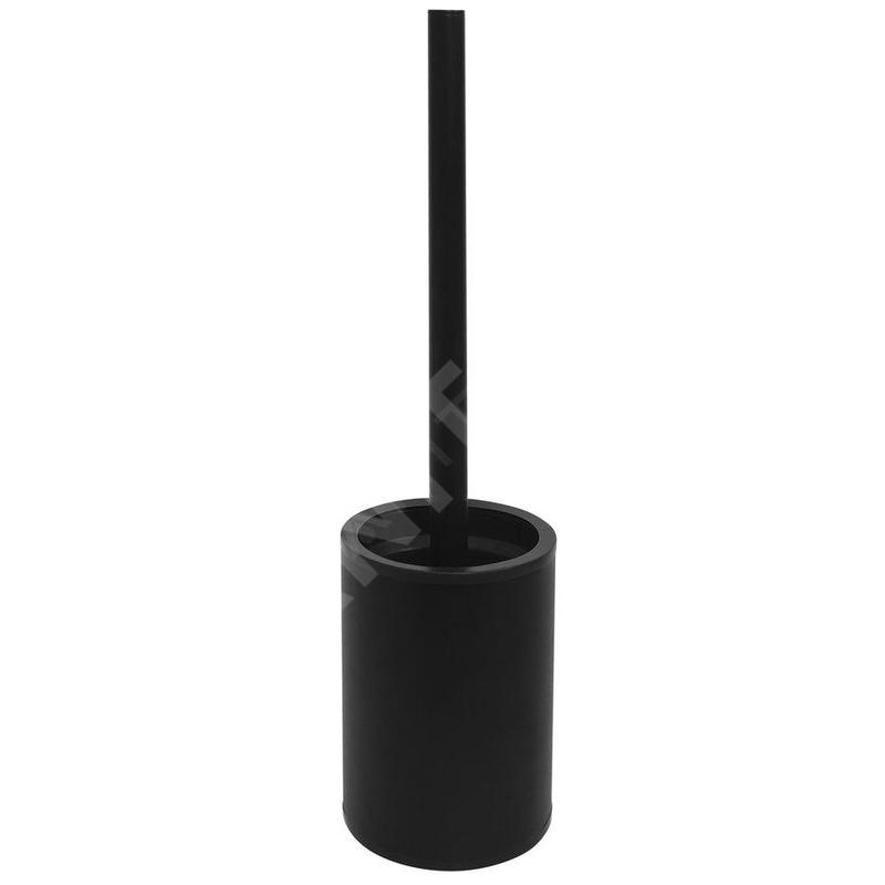 Sapho X-Round - Brosse WC à poser, noir XR306B
