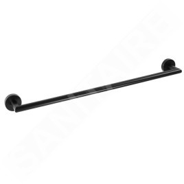 Sapho X-Round - Porte-serviettes, longueur 51 cm, noir XR402B