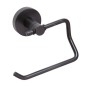 Sapho X-Round - Porte-papier toilette, noir XR704B