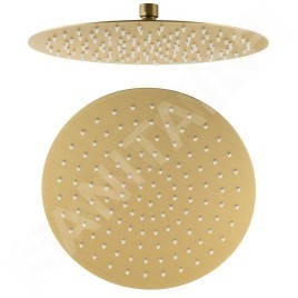 Sapho Slim - Douche de tête, diamètre 300 mm, doré MS573GB