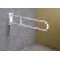 Sapho Équipement de salle de bain - Poignée pliante, longueur 81 cm, blanc XH518W