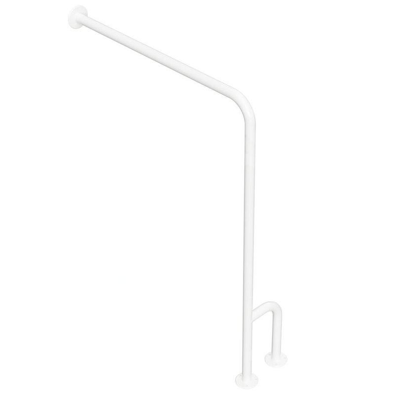 Sapho Équipement de salle de bain - Main courante droite, 80x85 cm, blanc XH528W