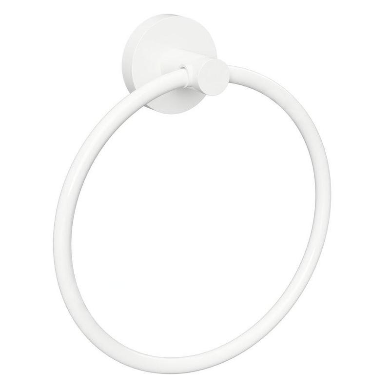 Sapho X-Round - Porte-serviettes, blanc XR411W