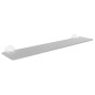 Sapho X-Round - Étagère, longueur 60 cm, verre mat/blanc XR609W