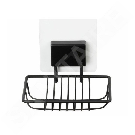 Compactor Bestlock Magic - Distributeur de savon en fil métallique avec support, noir RAN10205