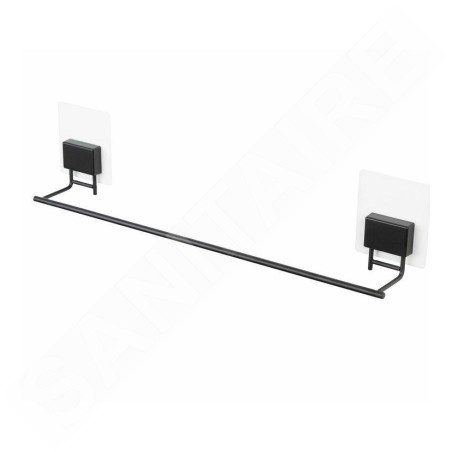 Compactor Bestlock Magic - Porte-serviettes, longueur 480 mm, noir RAN10210