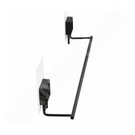 Compactor Bestlock Magic - Porte-serviettes, longueur 480 mm, noir RAN10210