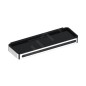 Keuco Plan - Étagère avec raclette à vitre, longueur 29 cm, noir/chrome 14959010037