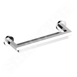 Keuco Edition 90 - Étagère avec raclette, longueur 40 cm, chrome / aluminium 19059010000