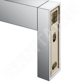 Keuco Edition 90 - Porte-serviettes, longueur 46 cm, chrome 19120010000