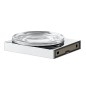 Keuco Edition 90 - Porte-savon avec support, verre/chrome 19155019000