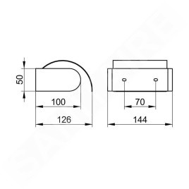 Keuco Edition 300 - Porte-papier de toilette avec couvercle, chrome 30060010000