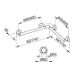 Keuco Plan Care - Barre de maintien 60x60 cm, d'angle, chrome 34911014400 Keuco Plan Care - Barre de maintien 60x60 cm, d'angle, chrome 34911014400