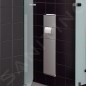 Keuco Plan Integral - Porte-rouleau toilette avec brosse de toilette à encastrer,  porte gauche, chrome 44964011701