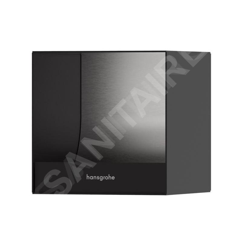 Hansgrohe XtraStoris Original - Porte-papier toilette encastré, noir mat 56065670