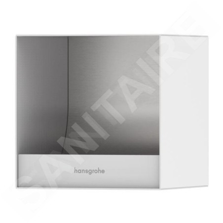 Hansgrohe XtraStoris Original - Porte-papier toilette encastré, blanc mat 56065700