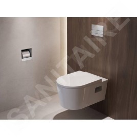Hansgrohe XtraStoris Original - Porte-papier toilette encastré, blanc mat 56065700