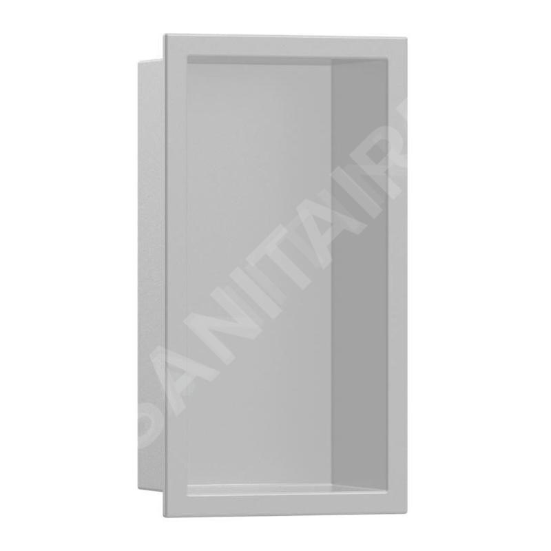 Hansgrohe XtraStoris Original - Niche murale avec cadre, 300 x 150 x 70 mm, gris béton 56092380