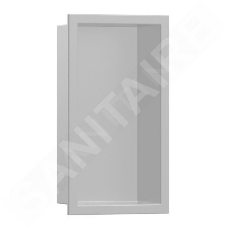 Hansgrohe XtraStoris Original - Niche murale avec cadre, 300 x 150 x 70 mm, gris béton 56092380