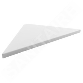 Sapho Abeline - Tablette d'angle, blanc mat AE200-0101