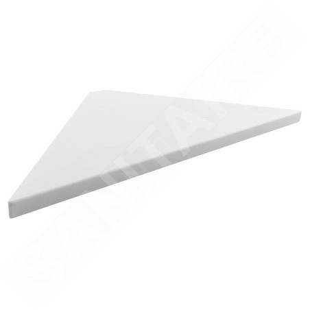 Sapho Abeline - Tablette d'angle, blanc mat AE200-0101