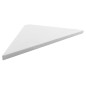 Sapho Abeline - Tablette d'angle, blanc mat AE200-0101