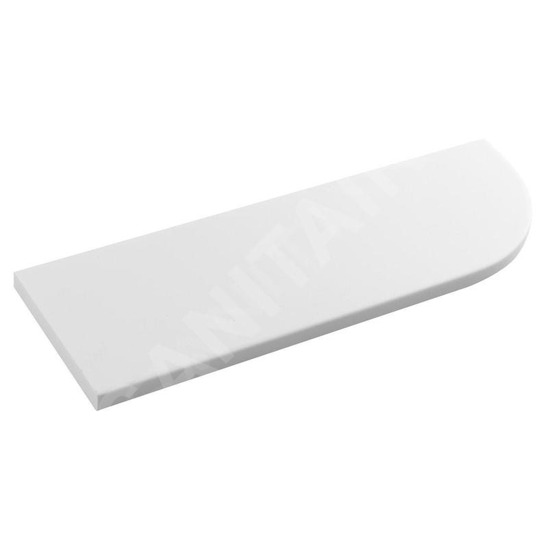 Sapho Abeline - Tablette d'angle, blanc mat AE300-0101