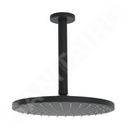 Hansa Viva - Douche de tête, diamètre 25 mm, noir mat 4427020033