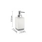 Sapho Gedy Lucy - Distributeur de savon à poser, blanc LY80