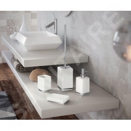 Sapho Gedy Lucy - Distributeur de savon à poser, blanc LY80