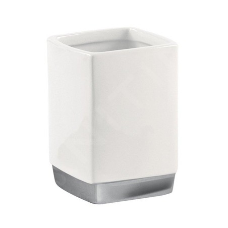 Sapho Gedy Lucy - Porte brosses à dents et dentifrice, blanc LY98
