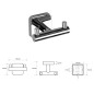 Sapho Insia - Crochet double, chrome IS023