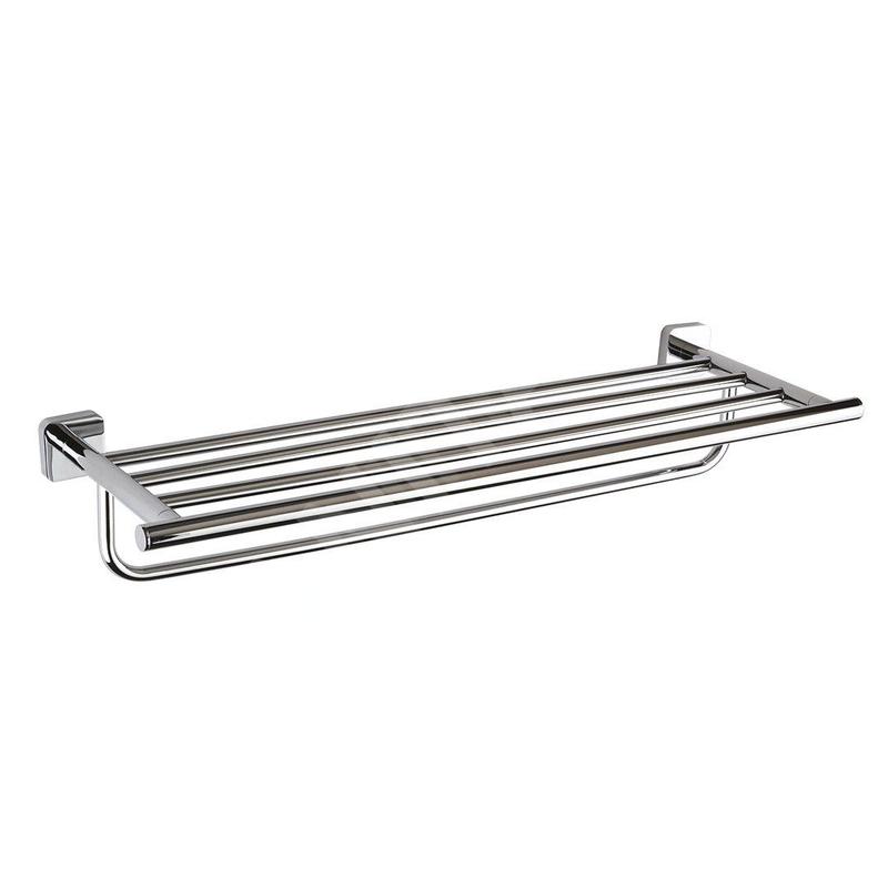 Sapho Insia - Étagère, longueur : 66 cm, chrome IS028