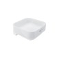 Nimco Maya - Porte-savon avec support, céramique/blanc MAB 29059K-05