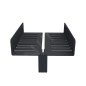 Nimco Accessoires - Tablette, longueur 25 cm, noir mat 2091-DL-25-90