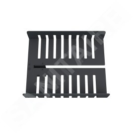 Nimco Accessoires - Tablette, longueur 25 cm, noir mat 2091-DL-25-90