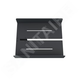 Nimco Accessoires - Tablette, longueur 25 cm, noir mat 2091-DJ-25-90