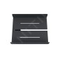 Nimco Accessoires - Tablette, longueur 25 cm, noir mat 2091-DJ-25-90