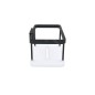 Nimco Kibo - Tablette, longueur 20 cm, plexiglas/noir Ki-14015-B-90