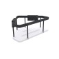 Nimco Kibo - Etagère, longueur 23 cm, plexiglas/noir Ki-14003-B-90