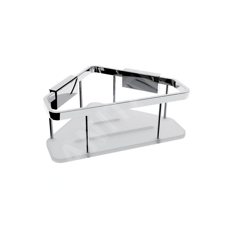 Nimco Kibo - Tablette, longueur 23 cm, plexiglas/chrome Ki 14003-B-26