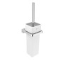 Nimco Maya - Brosse de toilette murale avec support, blanc/chrome MA 29094K-26
