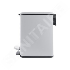 Nimco Poubelles - Poubelle 5 L, blanc mat KOS 11005-05