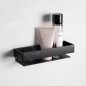 Keuco Edition 11 - Tablette, longueur 300 mm, noir mat 11158370000