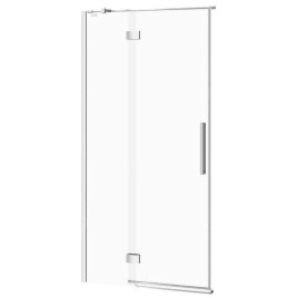 Cersanit Crea - Porte de douche 100x202 cm, gauche, chrome/verre clair S159-001
