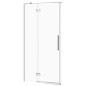 Cersanit Crea - Porte de douche 100x202 cm, gauche, chrome/verre clair S159-001
