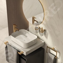 Sapho Gedy Pirenei - Porte-serviettes 230x150 mm, doré PI7087