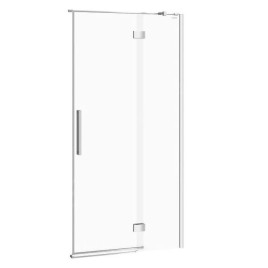Cersanit Crea - Porte de douche 100x202 cm, droite, chrome/verre clair S159-002